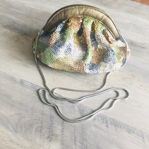 Holiday Topshop Sequin Evening Bag Anthropolgie Style